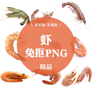 虾卡通图片