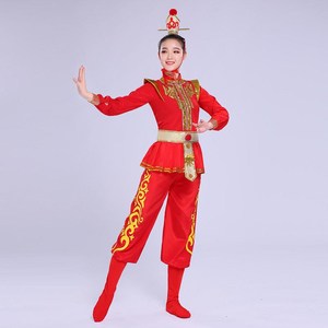 花木兰成人穆桂英戏曲演出服腰鼓队舞台打鼓服装女戏服古装表演服