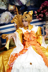 [定做] v家 恶之系列 傲慢 恶之娘 镜音铃 dd版 莉莉安娜 cos服装