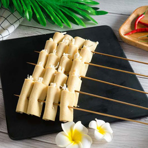 豆皮金针菇串