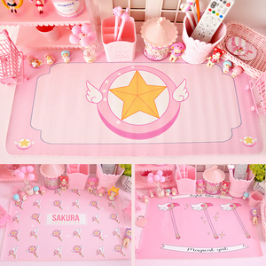 少女心桌垫学生粉色