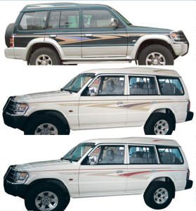 三菱猎豹奇兵 黑金刚v31 v32 v33 车身彩条 全车贴纸 整车拉花