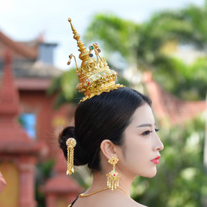 泰国古代发饰图片