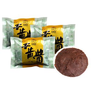 王致和干黄酱180g袋装包邮拌面酱干酱老北京炸酱面豆瓣酱黄豆酱