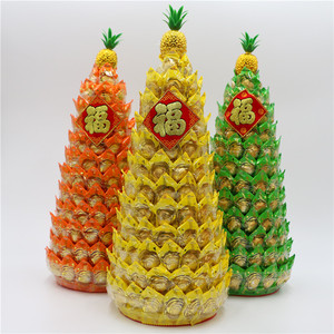 旭鑫糖果酥糖12层莲花塔寺庙贡品供佛堂拜拜送礼糖果高塔整个包邮