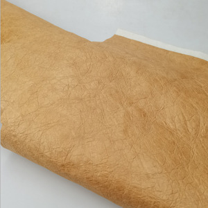 水洗纸揉纹牛皮纸色洗水杜邦纸tyvek呼吸撕不烂防水面料特卫强纸
