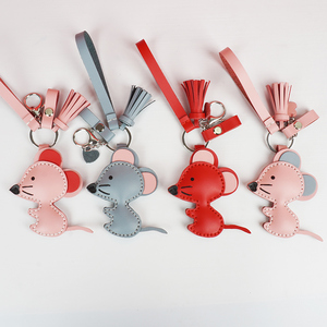 手工缝制钥匙扣diy