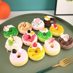 仿真蛋糕模型甜甜圈点心食物道具拍摄甜品台摆件橱窗装饰儿童摄影