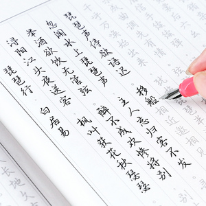 练字帖 成人行书行楷书钢笔字帖 速成男女生大中小学生硬笔练字本