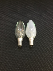 照明灯泡25W40瓦烛型灯E14小口水晶灯吊灯蜡烛尖泡节能螺口螺纹灯