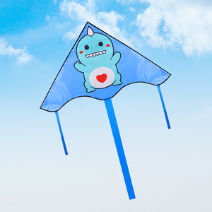 潍坊风筝可爱卡通2022年新款儿童小恐龙风筝微风易飞大人手持放飞