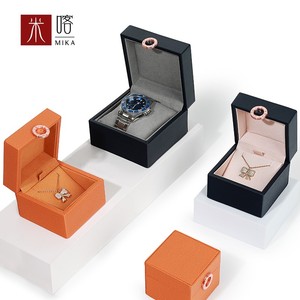 项链盒高档精致简约日韩四角幸运时刻首饰包装盒子手链手镯盒送礼