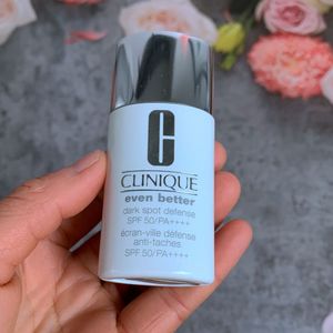 现货 clinique倩碧脸部净卓研白美白防晒隔离霜spf50 pa    30ml