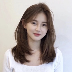 假发女中长发网红锁骨发中分无刘海短卷发气质修脸自然仿真全头套