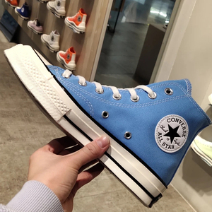 converse 1970s匡威新款天蓝色湖蓝高低帮男女情侣帆布鞋171566c