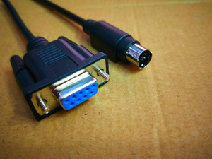 南网国网电表抄表集中器RS232串口线PS2圆口6针转串口COM口连接线
