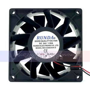 全新RUNDA RD1238B24VH-S/SC  24V 1.90A 12038 变频器电焊机风扇