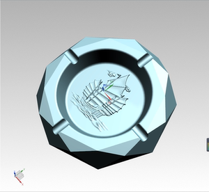 一帆风顺烟灰缸