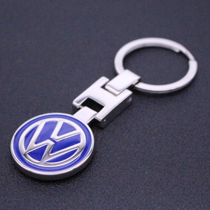 大众钥匙扣捷达高尔夫迈腾朗逸帕萨特宝来途观汽车钥匙链圈