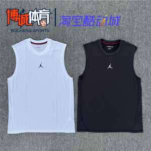 Air Jordan男子夏季运动篮球休闲速干透气无袖背心T恤 DM1828-100