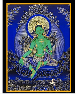 【绿度母唐卡十字绣黑金】绿度母唐卡十字绣黑金品牌,价格 - 阿里巴巴