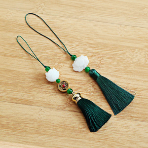 中式挂坠古典饰品古风汉服挂饰服装流苏穗子配饰胸针旗袍压襟挂件