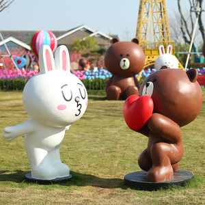 布朗熊可妮兔手链