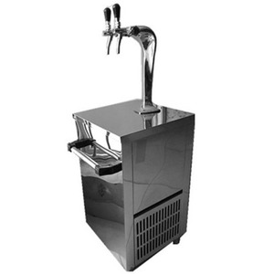 多彩扎啤专用啤酒机快速制冷保鲜三头酒柱商用扎啤机青岛雪花啤酒