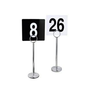 酒席桌牌座位牌席位卡夹结婚桌卡架子桌号夹台号牌餐桌夹婚礼桌卡