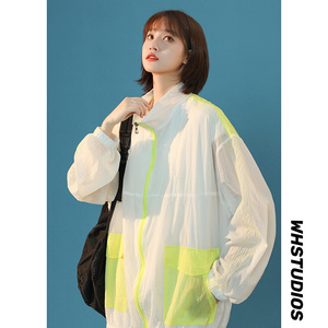 森马防晒衣女2022夏季新款防晒服防紫外线薄款透气户外钓鱼情侣装