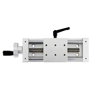 x轴手摇丝杆滑台xkst进给丝杠型手动位移铝合金移动平台cy80包邮