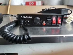电动车工程车警示灯警报主机可接喇叭长排灯专用控制器CJB100W