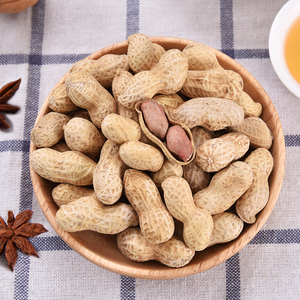 核桃味小花生5斤装带壳五香花生米熟蒜香水煮多味生炒货下酒菜零