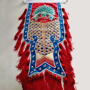 戏曲鱼鳞甲京剧霸王别姬鱼鳞甲虞姬服装戏剧豫剧粤剧服装虞姬古装