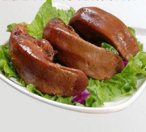 连云港周记牛肉店全熟牛舌头现杀现煮现包装原味500克灌云特产