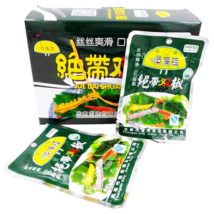 80便宜店2010淘宝俏扁担绝代双椒海带40g*30包真空小包装休闲零食香