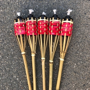 工厂出口60cm竹火把竹火炬 竹灯婚庆节庆篝火晚会用请加油再使用