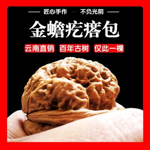 金蟾疙瘩包蛤蟆头44云南野生文玩铁核桃苹果园元宝南将石精对清仓