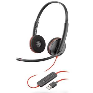 缤特力（Plantronics）C3220 USB头戴式线控耳机耳麦/降噪麦克风