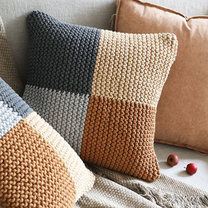 原创手工编织抱枕