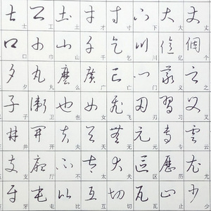 草书字帖字典成人大学生练字钢笔初学练字书 行草书法临摹练字帖