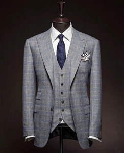 西装男三件套涤纶英伦风西服定制休闲正装修身重庆主城可上门量体