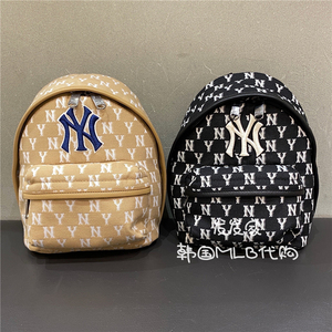 韩国mlb正品ny老花满标双肩背包男女休闲迷你斜挎包学生3abks012n