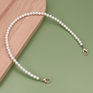 珍珠链条包包配件加长女士斜挎肩带手挽仙女链子单买挎包包带包链