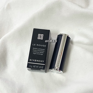 现货 givenchy/纪梵希小羊皮mini口红中小样1.5g 红宝石333