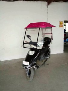 电动摩托车雨棚蓬篷新款防雨防晒遮阳伞电瓶自行车挡风罩夏天雨伞