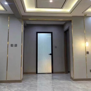 装饰金属线条不锈钢踢脚线背景墙天花吊顶u型槽条收边收口条促销