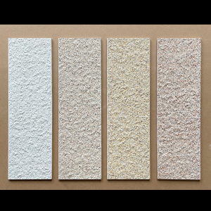 现代简约室外罗马柱外墙砖配套米白锈石外墙砖瓷砖别墅麻面装饰砖