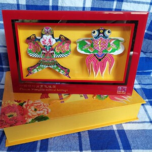 包邮潍坊杨家埠精品风筝摆台摆件礼品礼盒会议走访礼物