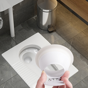 浴室厕所卫生间蹲大便池防鼠虫盖全自动防臭堵空塞堵臭器家用神器